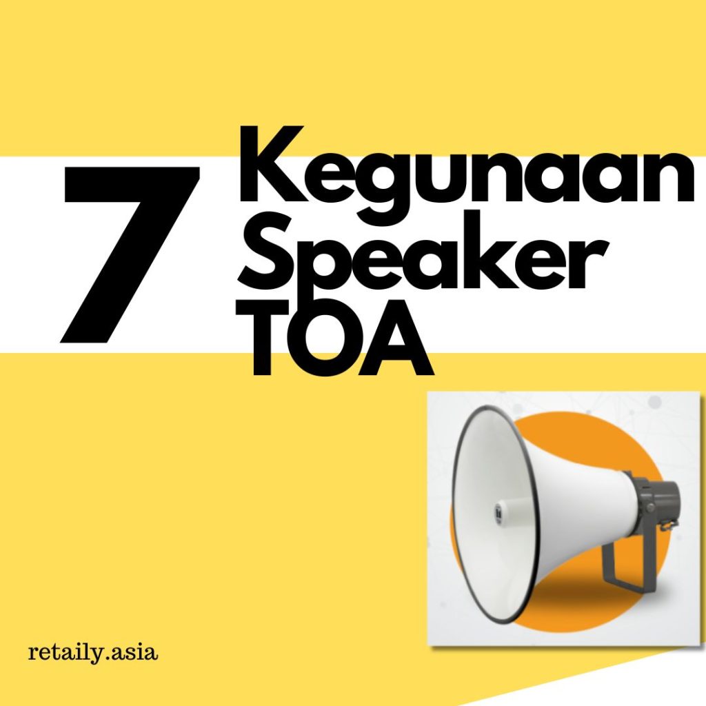 7 kegunaan speaker toa